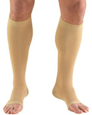 STOCKING BEL KNEE 20-30 2XLBEIGE OPEN TOE, 1/EA