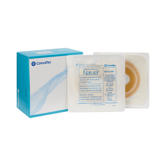 Sur-Fit Natura® Durahesive® Ostomy Barrier with 1-3/4 to 2-1/8 Inch Stomas, 10/BX