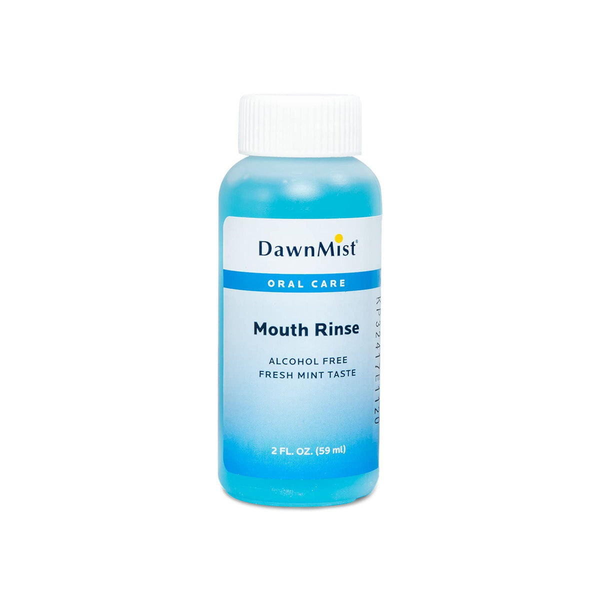 Dawnmist® Mouth Rinse, Fresh Mint Flavor, 2-Ounce Bottle, 144/Cs