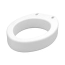SEAT, TOILET ELONGATED RAISED, 1/EA