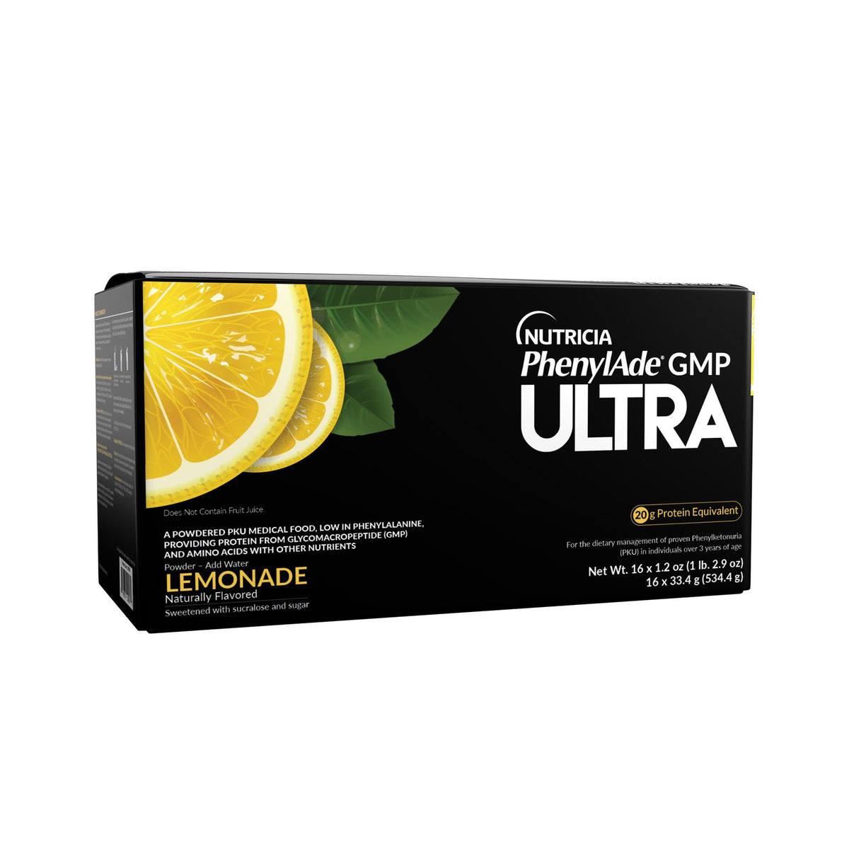 PHENYLADE, GMP ULTRA LEMONADE33.4G (16/CS), 16/CS