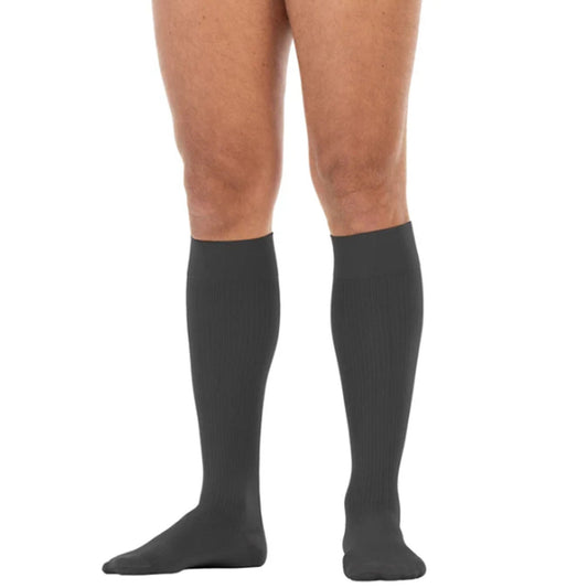 Stocking, Softfit Jobst F/Menclsd Toe Lg-Long Blk, 1/Pr