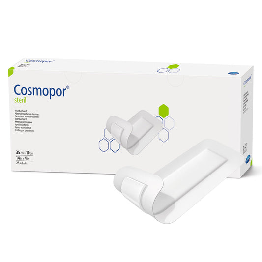 Dressing, Adh Cosmopor Str 4"X14" (25/Bx), 25/Bx