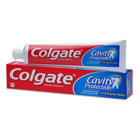 Colgate® Cavity Protection Toothpaste Regular Flavor, 2.5-ounce tube, 24/CS