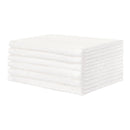 WHITE WASHCLOTH, 12 X 12 INCH, SOLD AS 12/DOZEN LEW V11-121275