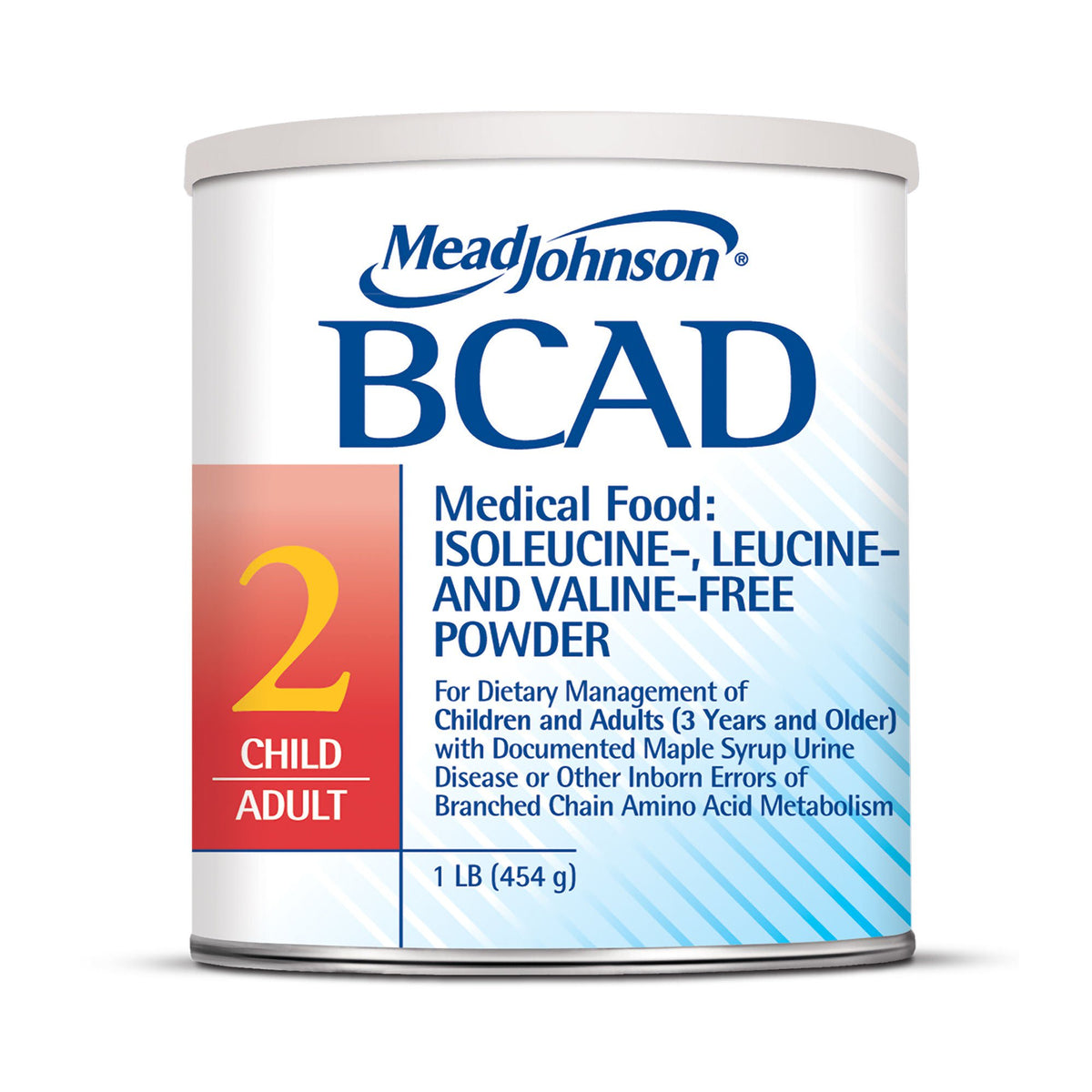 Bcad 2 Medical Food For The Dietary Management Of Msud, 1 Lb. Can, 1/Ea