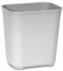 WASTEBASKET, FIRE RESIST GRY 28QT (6/CS), 1/EA