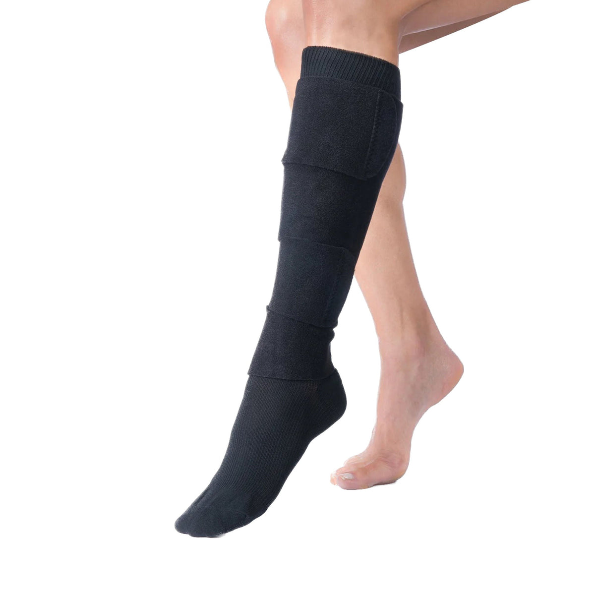 Wrap, Leg Compression Farrow 4000 Blk Med Reg, 1/Ea