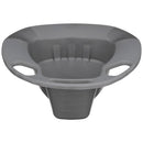 McKesson Stackable Bedpan, nonstick Plastic, Graphite Color, 50/CS