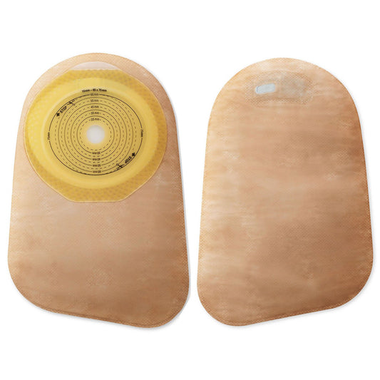 Premier™ One-Piece Closed End Beige Colostomy Pouch, Pre-cut to Fit 35 mm Stoma, 30/BX