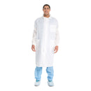 Halyard Universal Precautions Lab Coat, Large, 25/CS