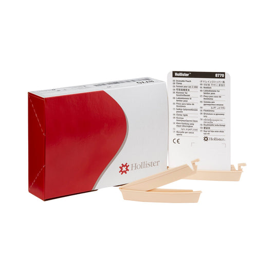 Hollister Drainable Pouch Clamp, 20/BX