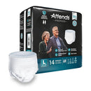 Attends® Premier Underwear, Heavy Absorbency, Large, 44 to 58 Inch Waist/Hip, 56/CS