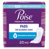 Poise® Bladder Control Pads, Adult Women, Disposable, 120/CS