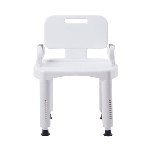 Mckesson Bath Bench With Removable Arm Rail And Back, 21.25 Inch Width, 1/Ea