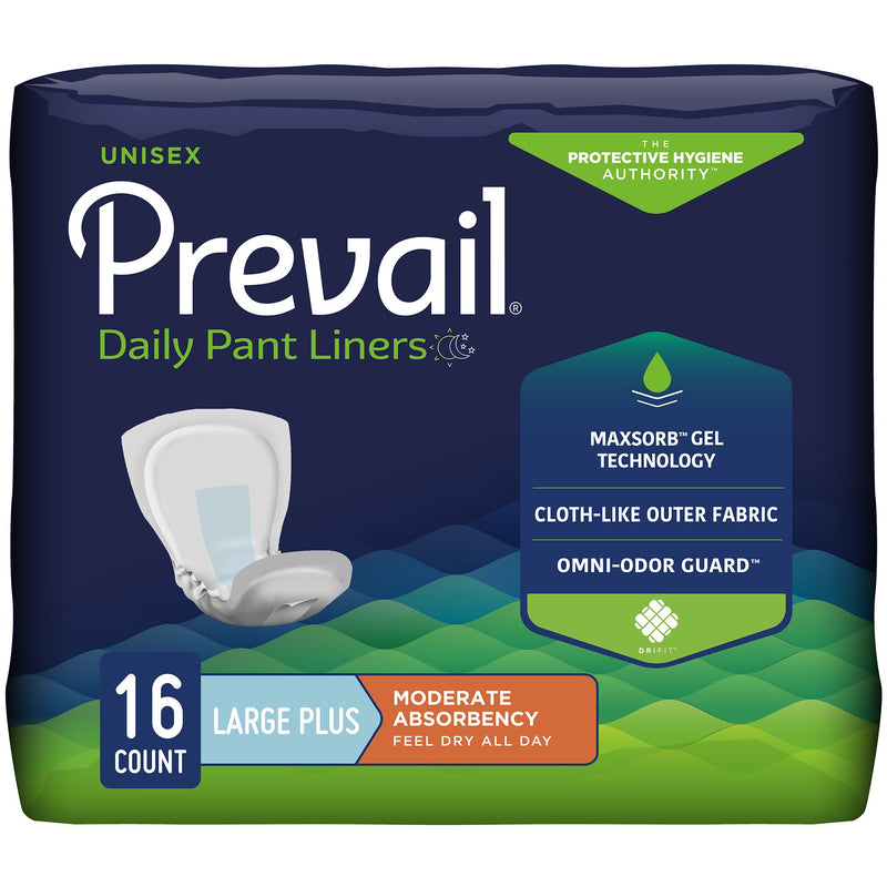 PREVAIL® DAILY PANT LINERS MODERATE ABSORBENCY BLADDER CONTROL PAD, 28 INCH, SOLD AS 96/CASE FIRST PL-113/1