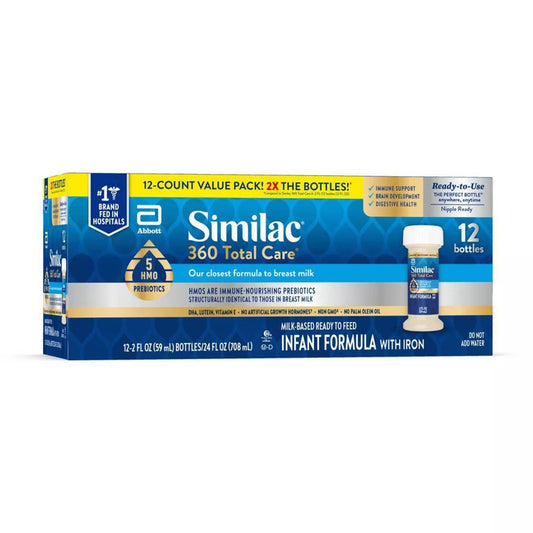 Similac, Total Care 360 2Oz (12/Pk 4Pk/Cs), 12/Pk
