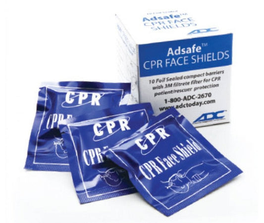 Adsafe™ Cpr Face Shield Replacement, 10/Pk