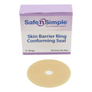 SAFE N' SIMPLE ADHESIVE SEAL FOR USE WITH OSTOMY POUCH, SOLD AS 10/BOX SAFE SNS684U4