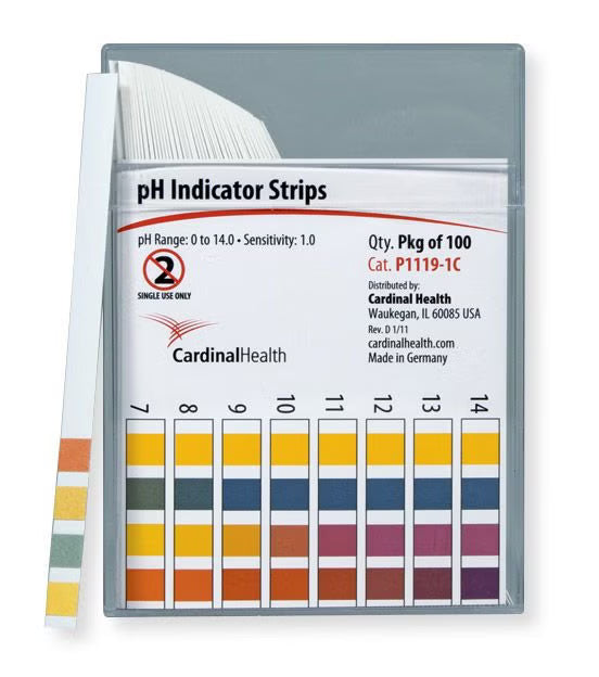 Cardinal Health™ pH Test Strip, 1/PK