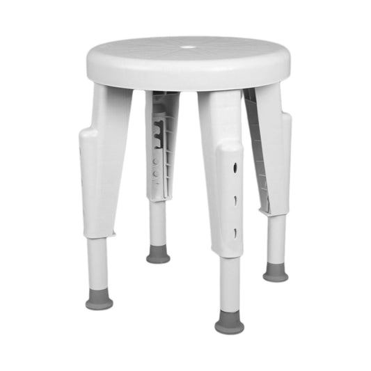 Maddak Shower Stool Without Backrest And Without Arms, 17-1/4 Inch Seat Width, 1/Ea
