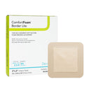 COMFORTFOAM™ BORDER LITE THIN BORDERED FOAM WOUND DRESSING, 3 X 3 INCH, SOLD AS 10/BOX DERMARITE 47330