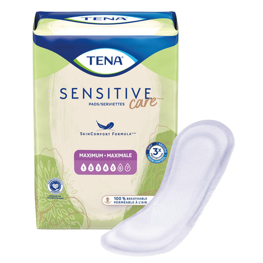 Tena® Intimates™ Maximum Bladder Control Pad, 13-Inch Length, 56/Bg