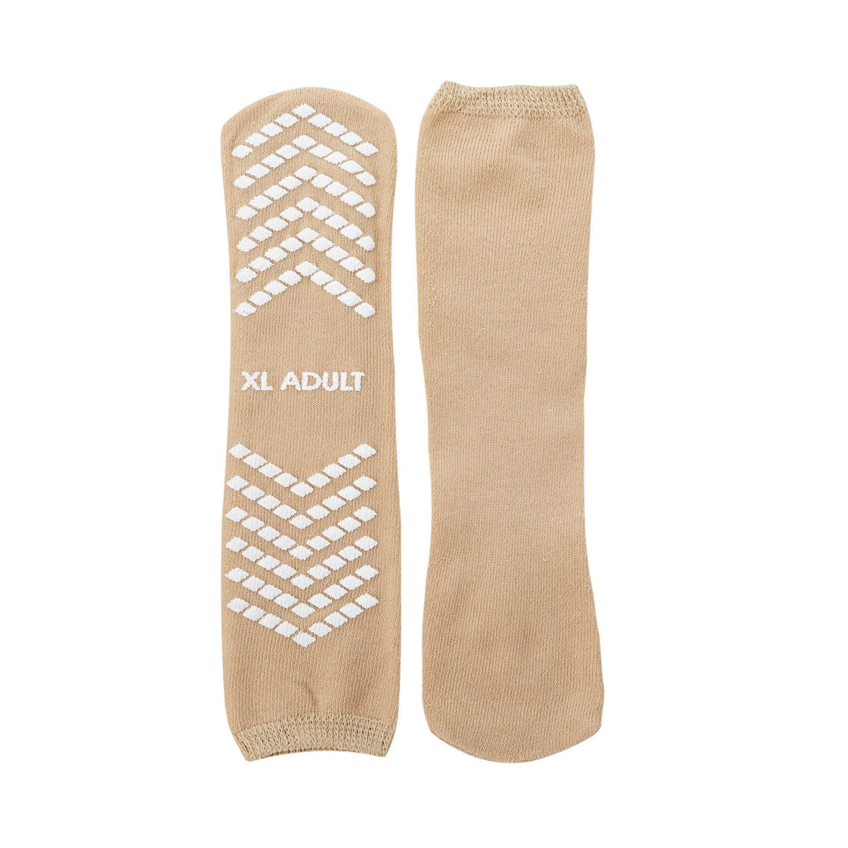 McKesson Single Tread Slipper Socks, X-Large, Tan, 48/CS