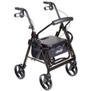 drive™ Duet Four-Wheel Rollator, Black, 1/EA