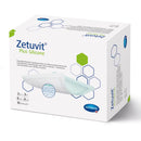 Zetuvit® Plus Silicone Super Absorbent Dressing, 3 x 3 Inch, 10/BX