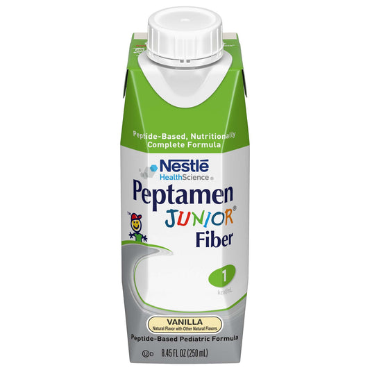 Peptamen Junior® Fiber Peptide-Based Complete Nutrition, Vanilla, 8.45-Oz., 24/Cs