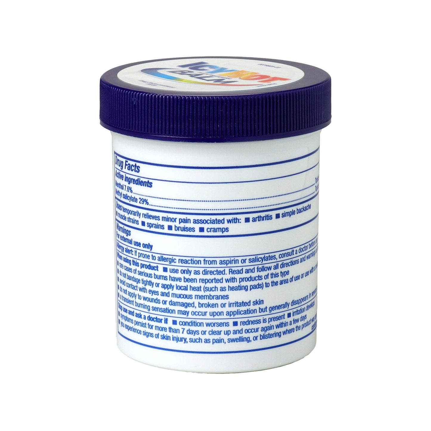 Icy Hot Balm Menthol / Methyl Salicylate Topical Pain Relief