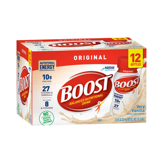 Boost® Original Vanilla Balanced Nutritional Drink, 8-ounce bottle, 24/CS