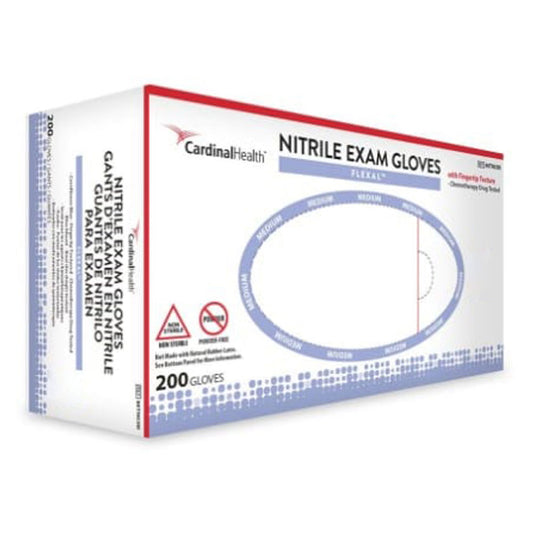 Flexal™ Nitrile Exam Glove, Large, Blue, 2000/Cs