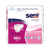 Seni® Super Quatro Severe Absorbency Incontinence Brief, Extra Large, 8/PK