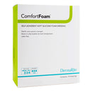 ComfortFoam™ Silicone Adhesive without Border Silicone Foam Dressing, 4 x 8 Inch, 5/BX