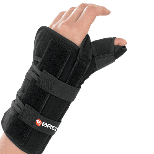 Apollo Universal Wrist Brace with Thumb Spica for Left Hand, One Size Fits Most, 1/EA