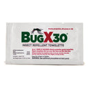 BugX® 30 Insect Repellent Towelettes with DEET, 300/CS