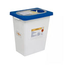 PharmaSafety™ Pharmaceutical Waste Container, 12 Gallon, 18¾ x 12¾ x 18¼ Inch, 1/EA