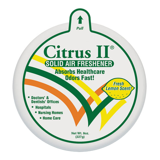 Citrus Ii® Solid Air Freshener, Original Scent, 8 Oz., 12/Cs