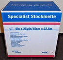 Specialist® Cotton Tubular Stockinette, 6 Inch x 25 Yard, 1/RL