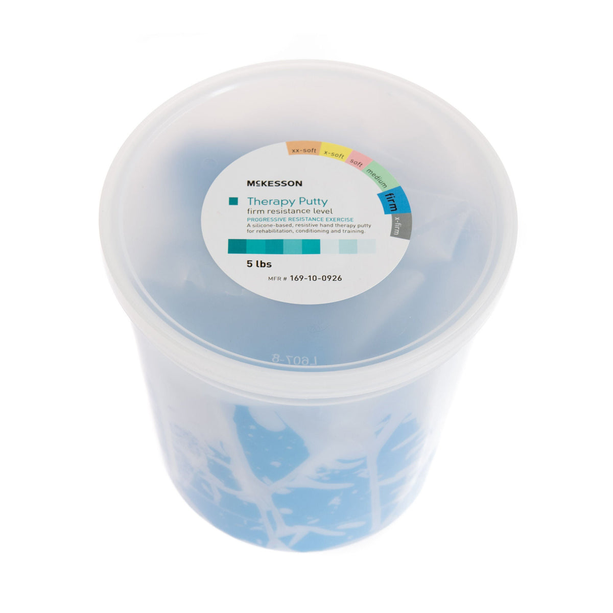 Mckesson Therapy Putty, Blue, Firm, 5 Lb. Container, 1/Ea