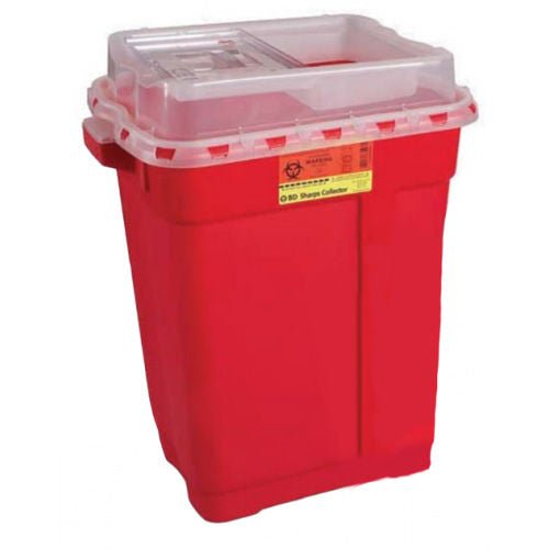 BD™ Multi-purpose Sharps Container, 19 Gallon, 26-1/4 x 20 x 14-3/4 Inch, 1/EA
