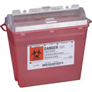 BEMIS™ SENTINEL MULTI-PURPOSE SHARPS CONTAINER, 1.25 GALLON, 10 X 5.25 X 11 INCH, SOLD AS 32/CASE BEMIS 175 030