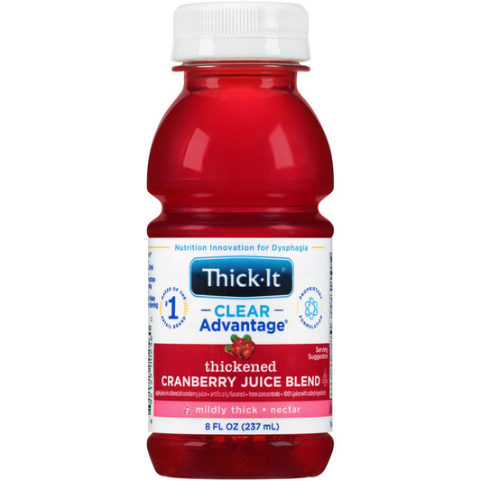 Thick-It® Clear Advantage® Nectar Consistency Cranberry Thickened Beverage, 24/CS