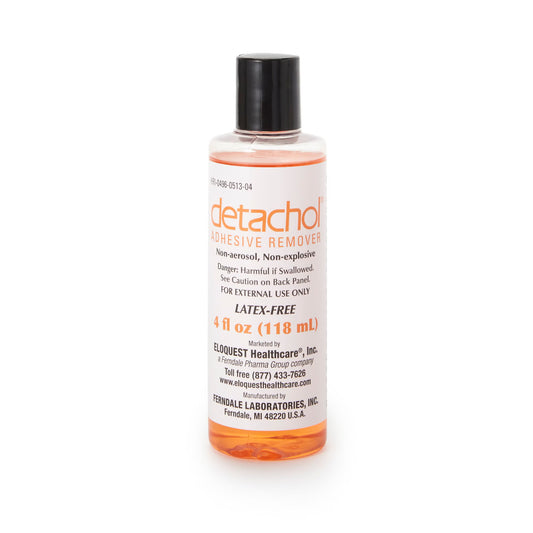 Detachol Adhesive Remover, 4-Ounce Bottle, 1/Ea