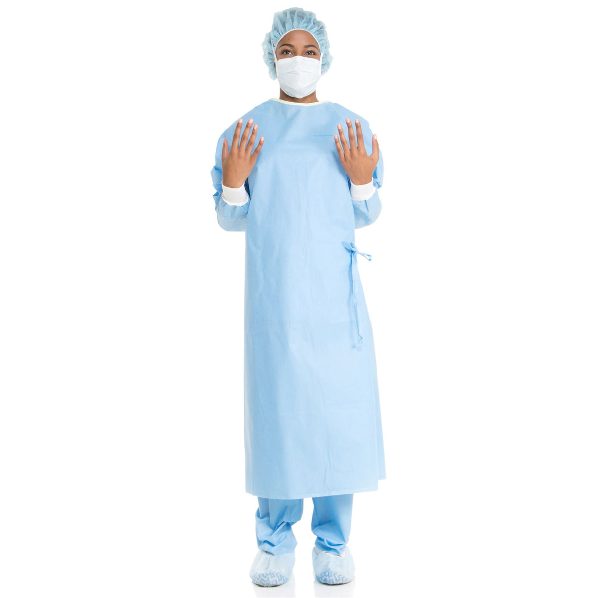 Halyard Ultra Nonreinforced Surgical Gown With Towel, Small, 34/Cs