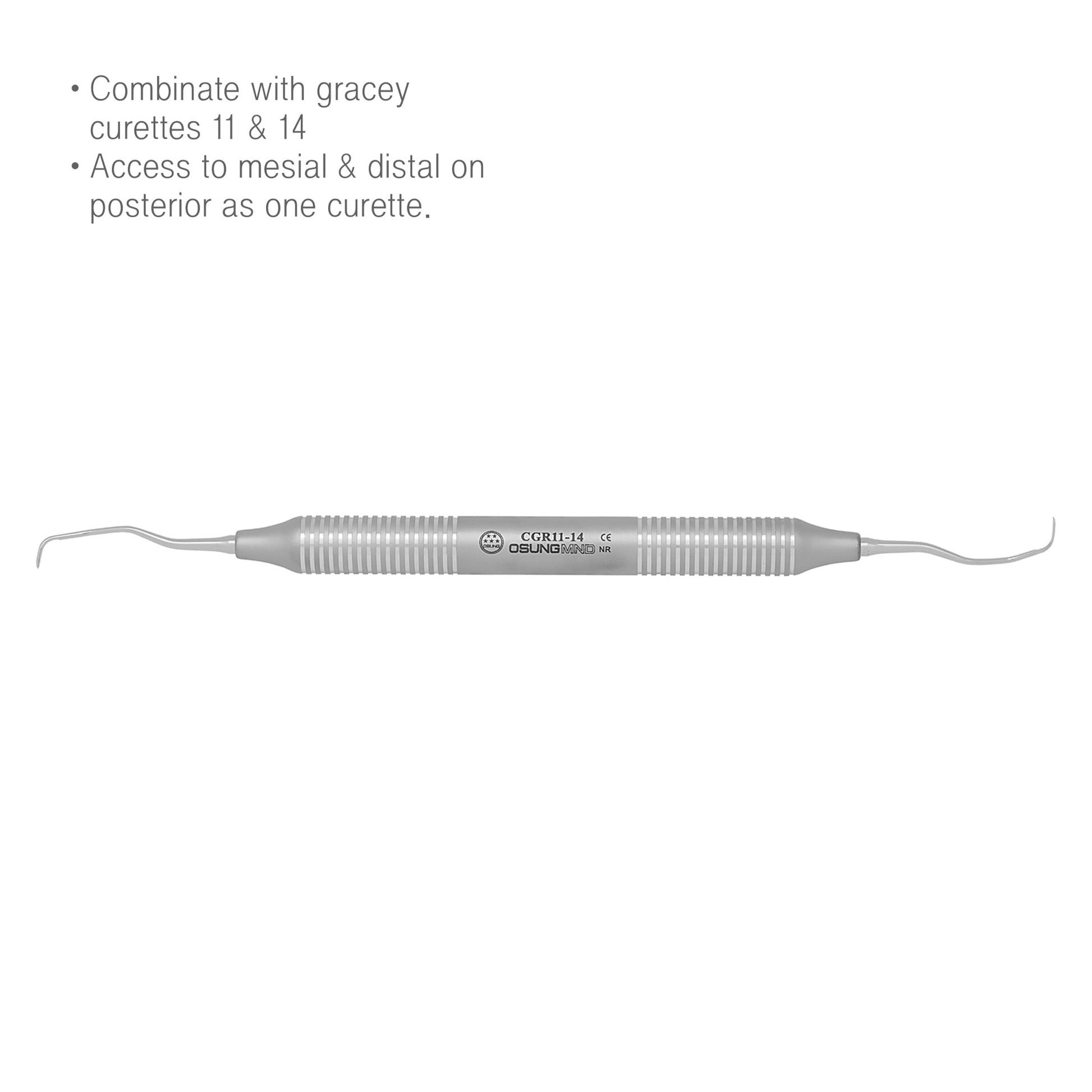 Osung 11/14 Mesial, Distal Gracey Curette Standard -CGR11-14 - Osung USA