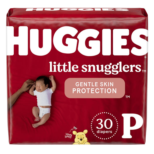 Huggies® Little Snugglers Diaper, Preemie, 30/BX