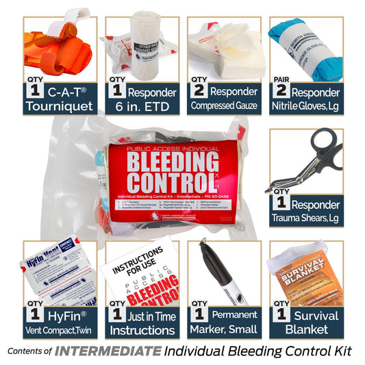 Kit, Bleed Cntrl Intermediatesngl Vac-Sealed Public Access, 1/Ea